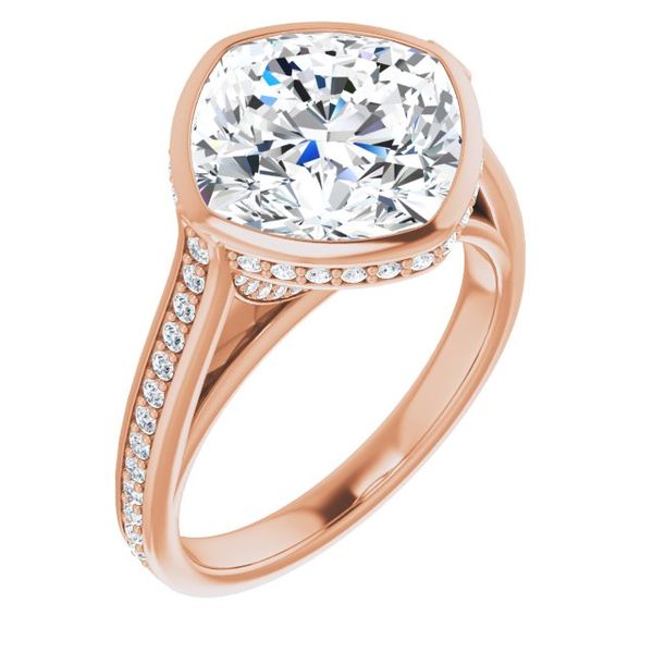 Bezel-Set Engagement Ring James Douglas Jewelers LLC Monroeville, PA