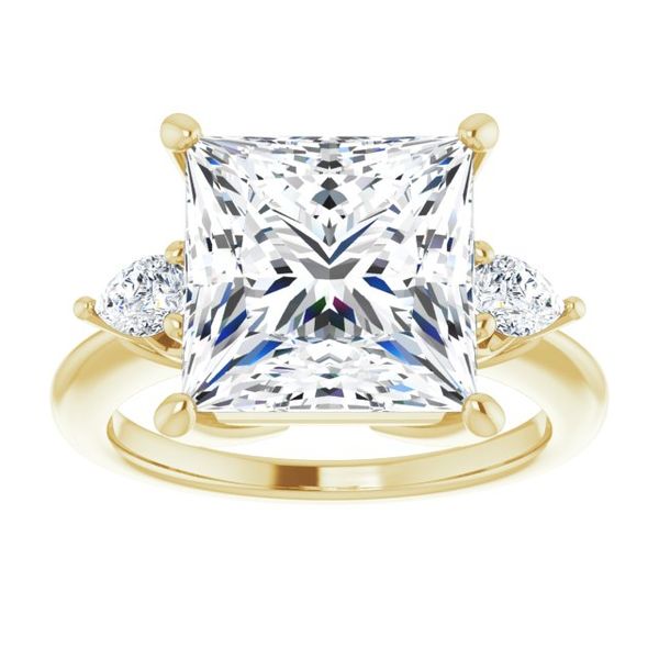 Three-Stone Engagement Ring Image 3 James Douglas Jewelers LLC Monroeville, PA