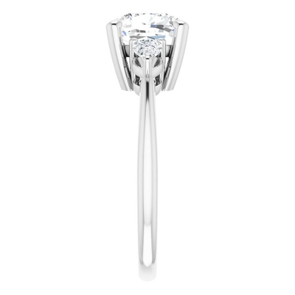 Three-Stone Engagement Ring Image 4 James Douglas Jewelers LLC Monroeville, PA