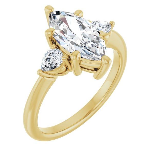 Three-Stone Engagement Ring Michael Szwed Jewelers Longmeadow, MA