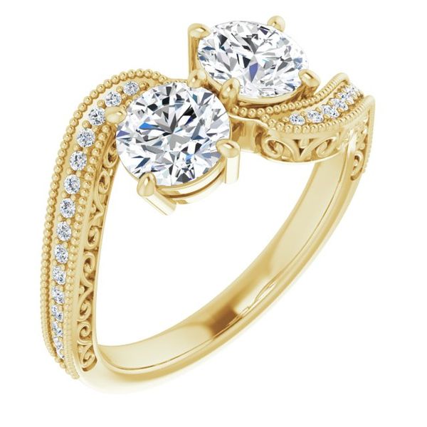 Two-Stone Engagement Ring L.I. Goldmine Smithtown, NY