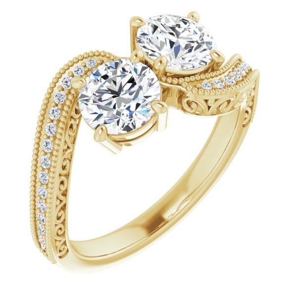 Two-Stone Engagement Ring L.I. Goldmine Smithtown, NY