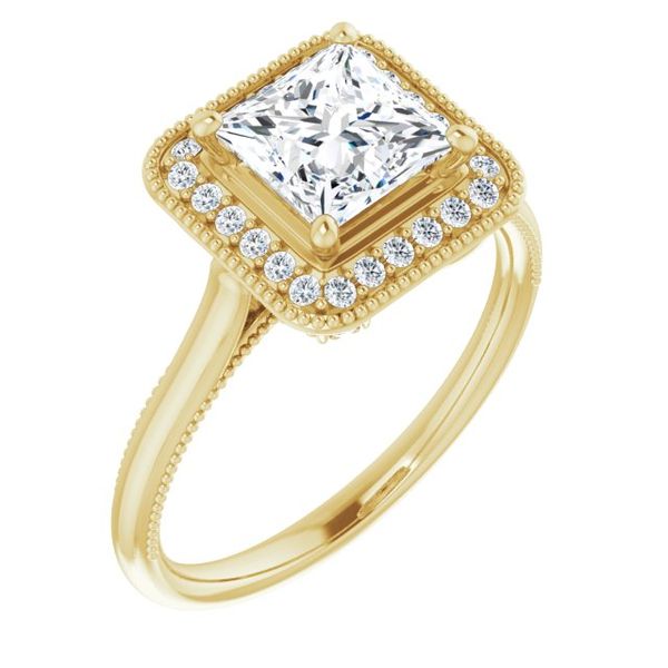 Halo-Style Engagement Ring Jewel Smiths Oklahoma City, OK