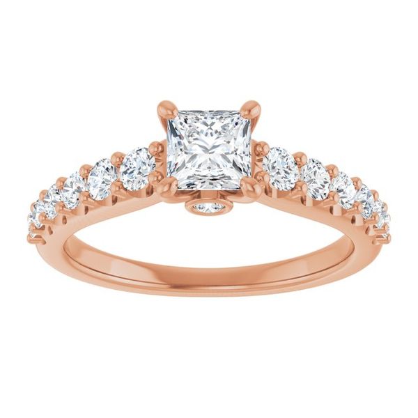 Accented Engagement Ring Image 3 James Douglas Jewelers LLC Monroeville, PA