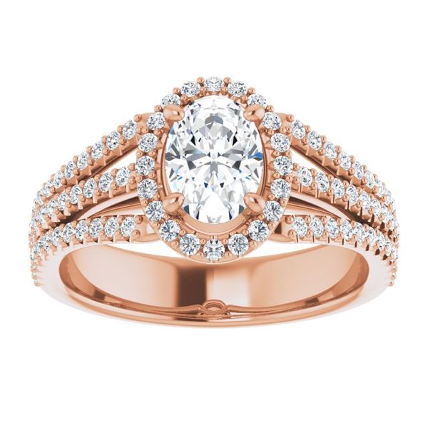 Halo-Style Engagement Ring Image 3 Trinity Jewelers  Pittsburgh, PA