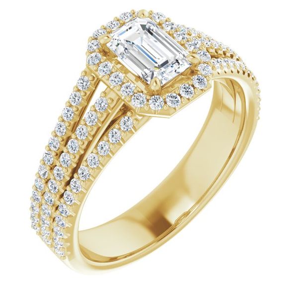 Halo-Style Engagement Ring Mark Jewellers La Crosse, WI