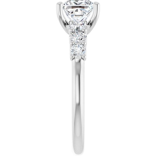 Accented Engagement Ring Image 4 Mark Jewellers La Crosse, WI