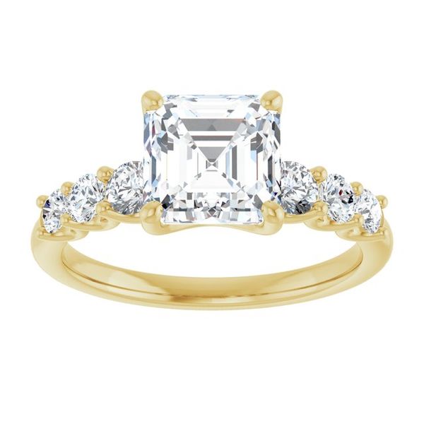 Accented Engagement Ring Image 3 Mark Jewellers La Crosse, WI