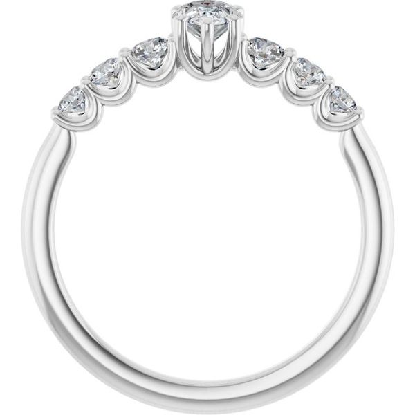 Accented Engagement Ring Image 2 Mark Jewellers La Crosse, WI