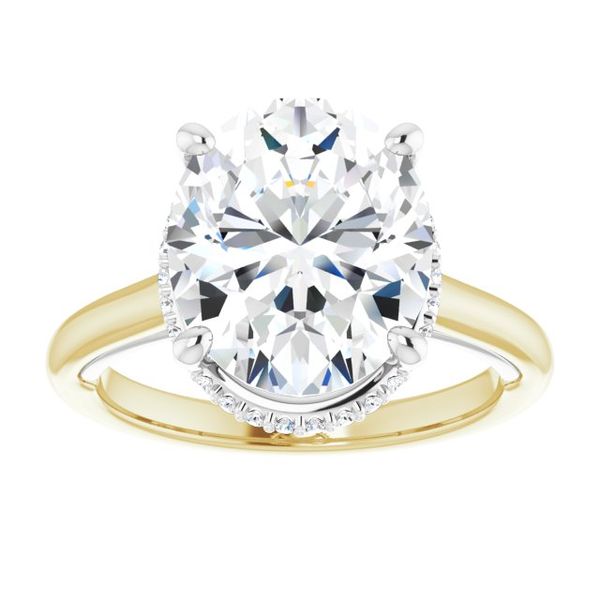 Halo-Style Engagement Ring Image 3 Greenfield Jewelers Pittsburgh, PA
