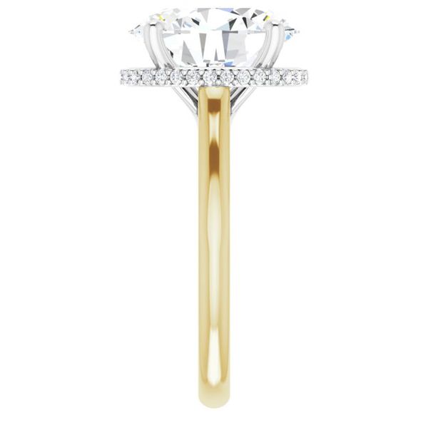 Halo-Style Engagement Ring Image 4 Greenfield Jewelers Pittsburgh, PA