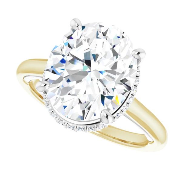 Halo-Style Engagement Ring Image 5 Greenfield Jewelers Pittsburgh, PA