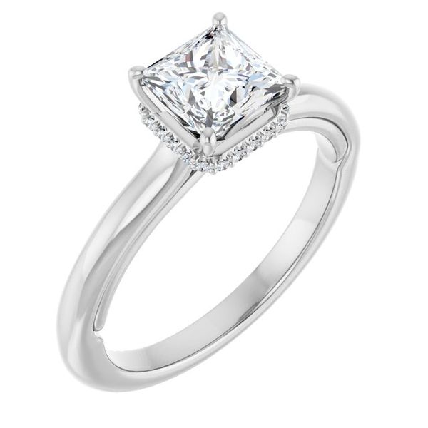 Halo-Style Engagement Ring Greenfield Jewelers Pittsburgh, PA