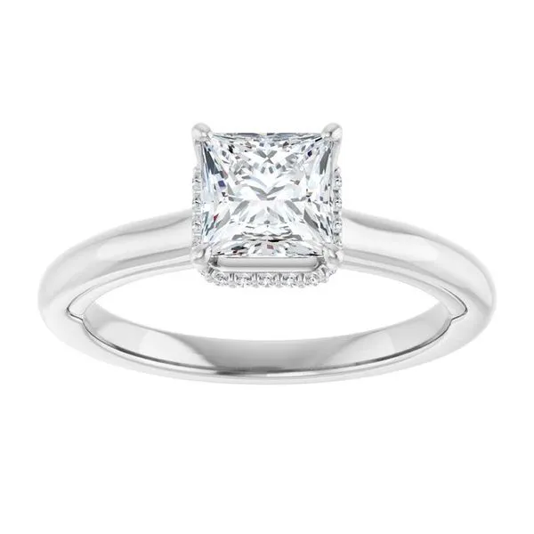 Halo-Style Engagement Ring Image 3 Greenfield Jewelers Pittsburgh, PA