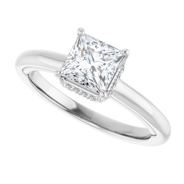Halo-Style Engagement Ring Image 5 Greenfield Jewelers Pittsburgh, PA