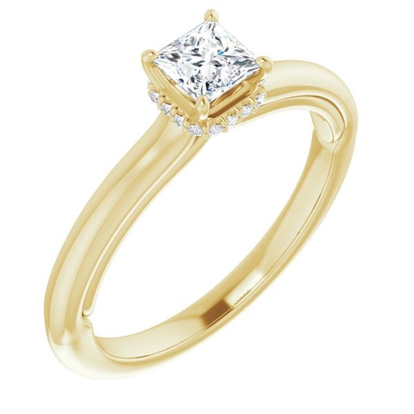 Halo-Style Engagement Ring Greenfield Jewelers Pittsburgh, PA