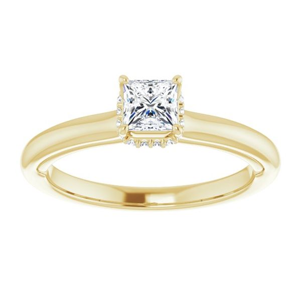 Halo-Style Engagement Ring Image 3 Greenfield Jewelers Pittsburgh, PA