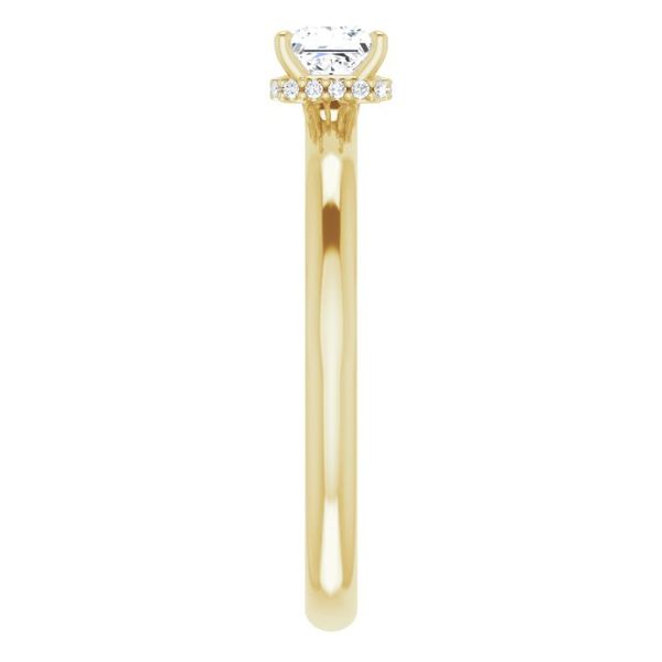 Halo-Style Engagement Ring Image 4 Greenfield Jewelers Pittsburgh, PA