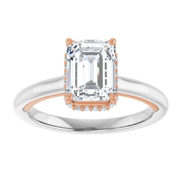 Halo-Style Engagement Ring Image 3 Greenfield Jewelers Pittsburgh, PA