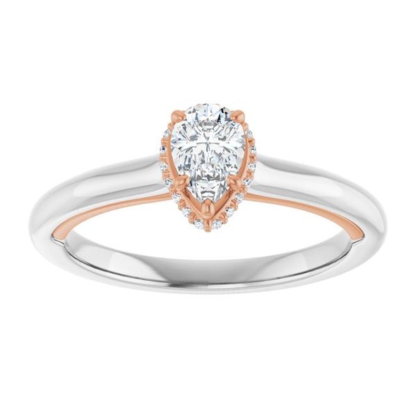 Halo-Style Engagement Ring Image 3 Greenfield Jewelers Pittsburgh, PA
