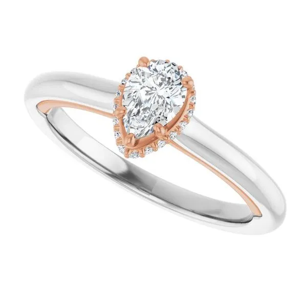Halo-Style Engagement Ring Image 5 Greenfield Jewelers Pittsburgh, PA