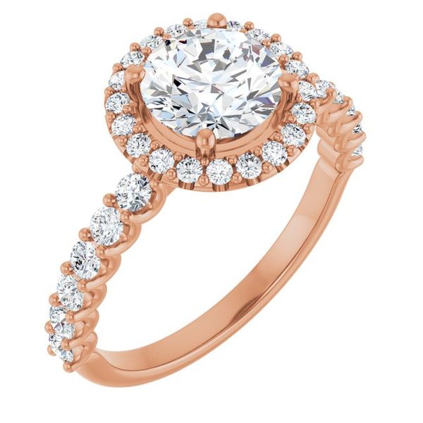 Halo-Style Engagement Ring Greenfield Jewelers Pittsburgh, PA