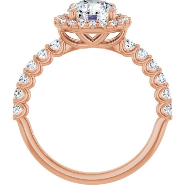 Halo-Style Engagement Ring Image 2 Greenfield Jewelers Pittsburgh, PA