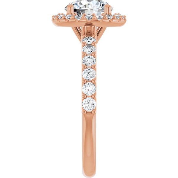 Halo-Style Engagement Ring Image 4 Greenfield Jewelers Pittsburgh, PA
