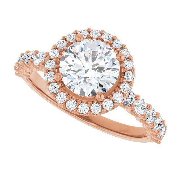 Halo-Style Engagement Ring Image 5 Greenfield Jewelers Pittsburgh, PA