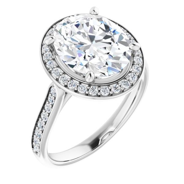 Halo-Style Engagement Ring Meritage Jewelers Lutherville, MD