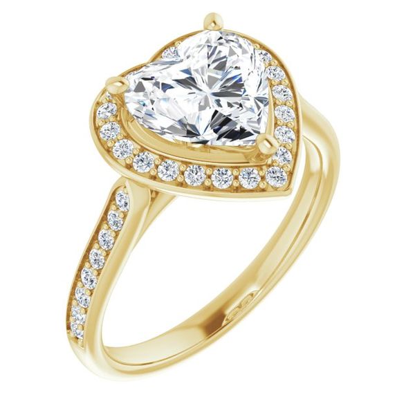 Halo-Style Engagement Ring J. Thomas Jewelers Rochester Hills, MI