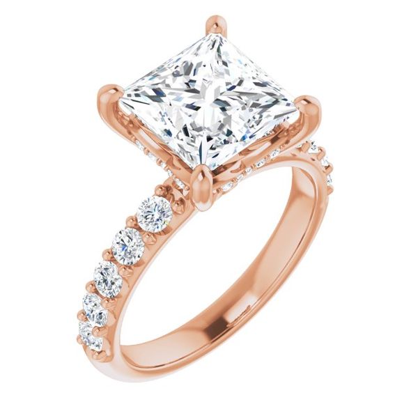 Accented Engagement Ring Maharaja's Fine Jewelry & Gift Panama City, FL