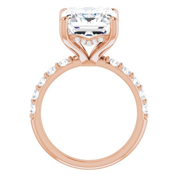 Accented Engagement Ring Image 2 LeeBrant Jewelry & Watch Co Sandy Springs, GA