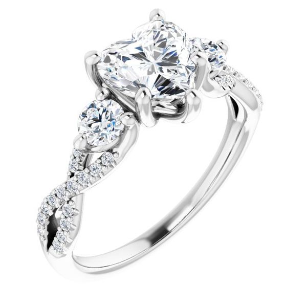 Three-Stone Engagement Ring Jewel Smiths Oklahoma City, OK