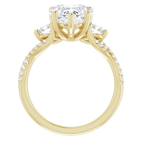 Three-Stone Engagement Ring Image 2 Waddington Jewelers Bowling Green, OH