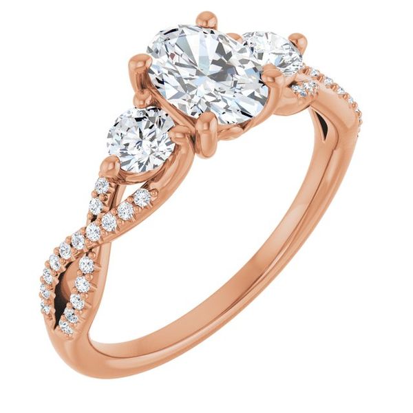 Three-Stone Engagement Ring Javeri Jewelers Inc Frisco, TX