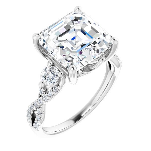 Three-Stone Engagement Ring LeeBrant Jewelry & Watch Co Sandy Springs, GA