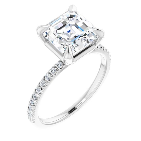 French-Set Engagement Ring MurDuff's, Inc. Florence, MA