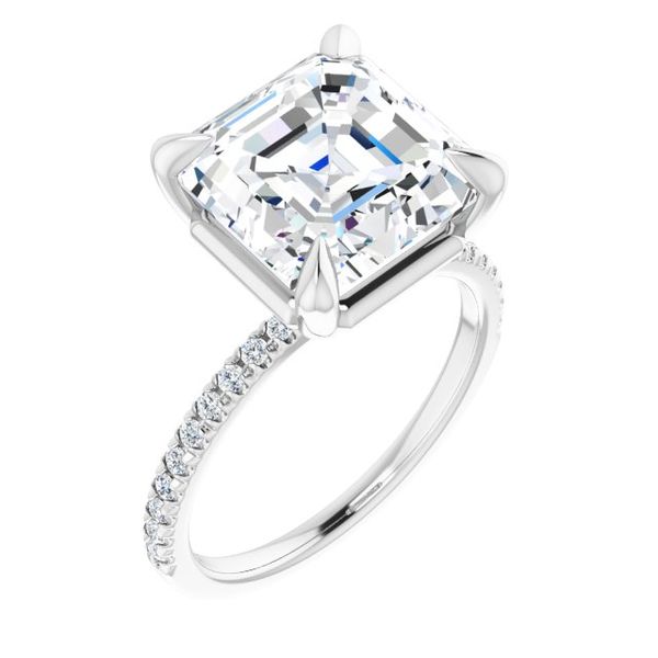 French-Set Engagement Ring Javeri Jewelers Inc Frisco, TX