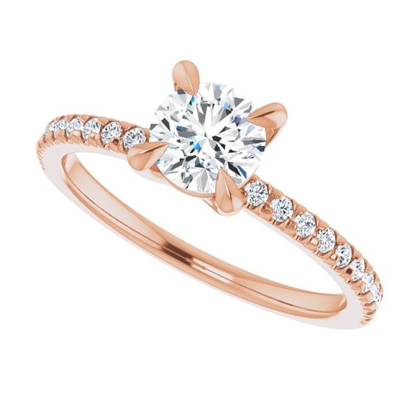French-Set Engagement Ring Image 5 Jayson Jewelers Cape Girardeau, MO