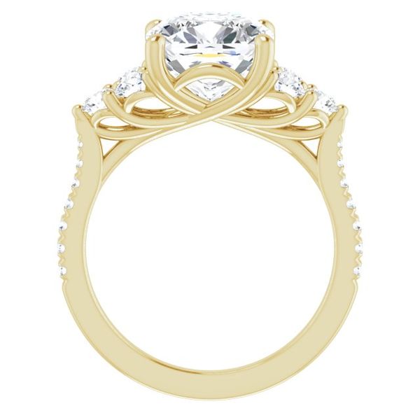 French-Set Engagement Ring Image 2 Jayson Jewelers Cape Girardeau, MO