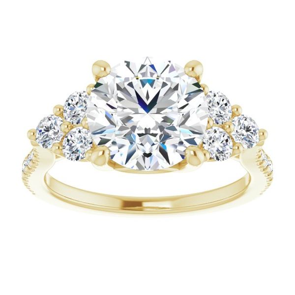 French-Set Engagement Ring Image 3 Jayson Jewelers Cape Girardeau, MO