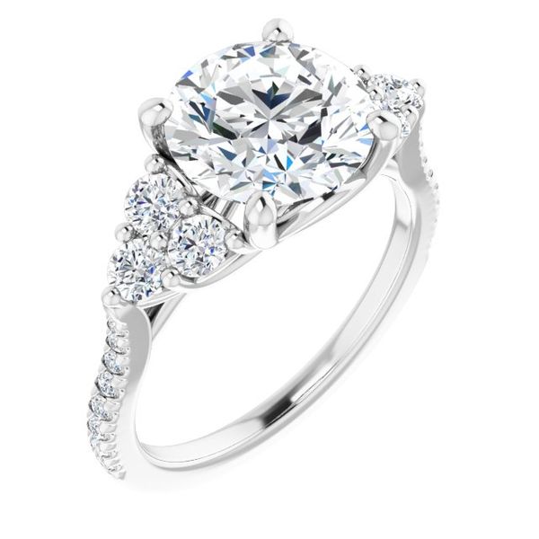 French-Set Engagement Ring Jayson Jewelers Cape Girardeau, MO