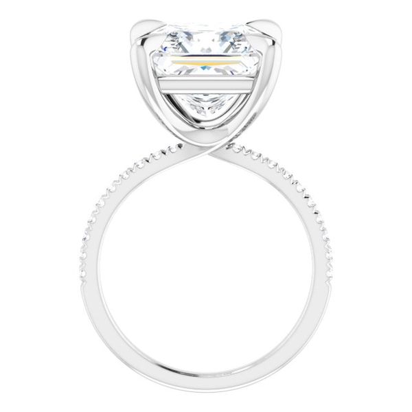 French-Set Engagement Ring Image 2 Lester Martin Dresher, PA