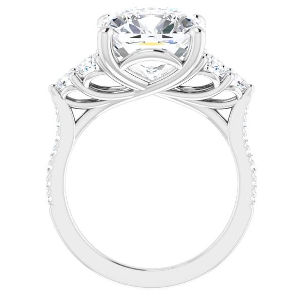 French-Set Engagement Ring Image 2 Jayson Jewelers Cape Girardeau, MO