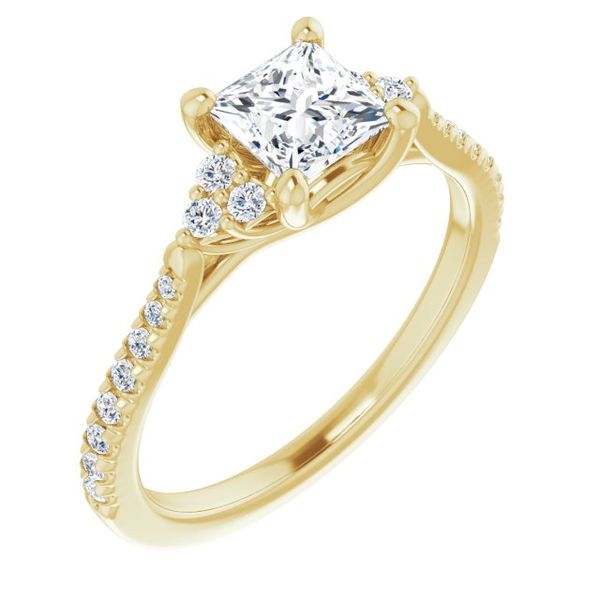 French-Set Engagement Ring MurDuff's, Inc. Florence, MA