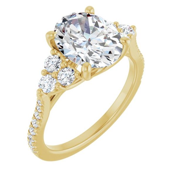 French-Set Engagement Ring Shipley's Fine Jewelry Hampstead, MD