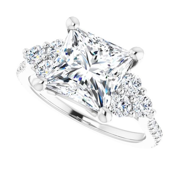 French-Set Engagement Ring Image 5 James Douglas Jewelers LLC Monroeville, PA