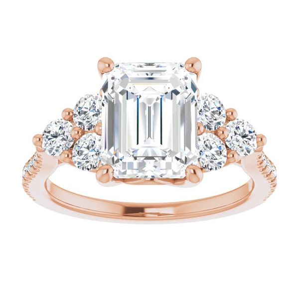 French-Set Engagement Ring Image 3 L.I. Goldmine Smithtown, NY