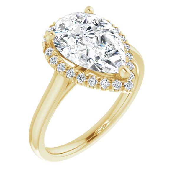 French-Set Halo-Style Engagement Ring L.I. Goldmine Smithtown, NY